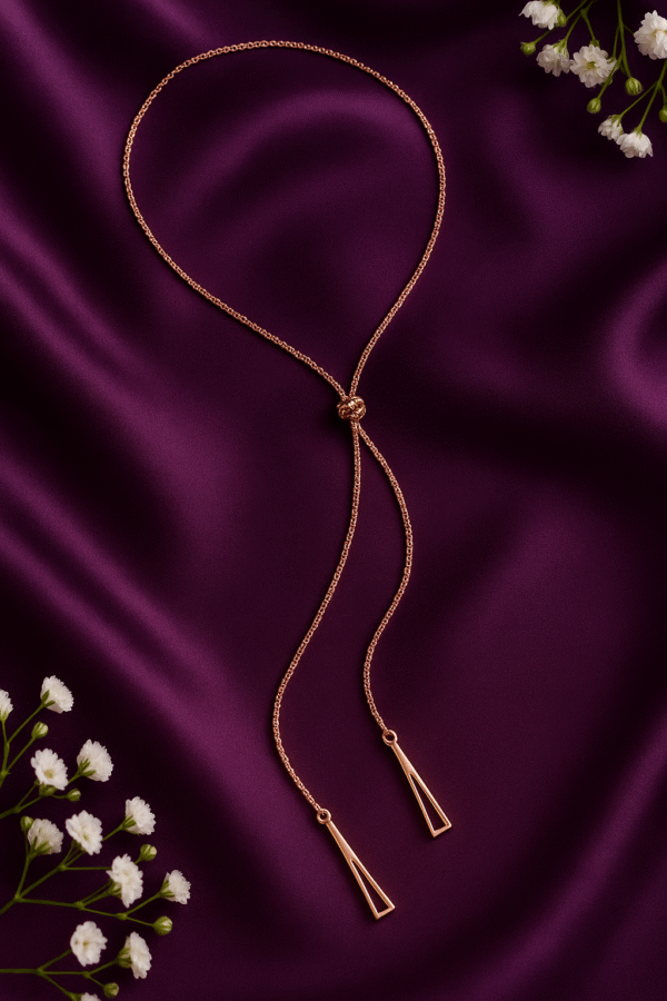 TRIANGLE TASSEL PENDANT - Image 3
