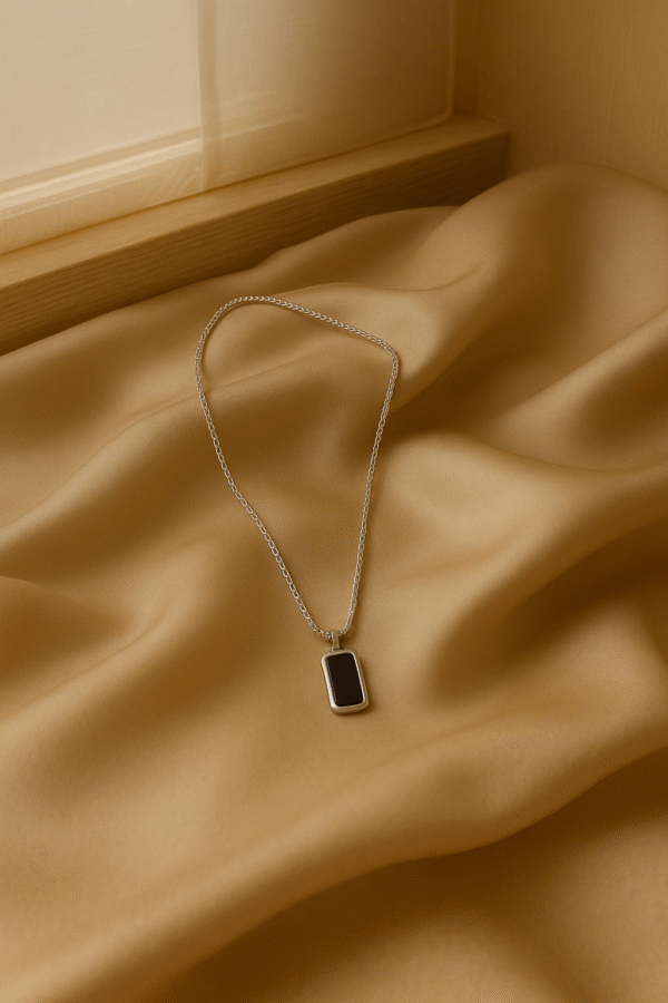 MENS BLACK CHAIN - Image 4