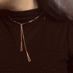 TRIANGLE TASSEL PENDANT