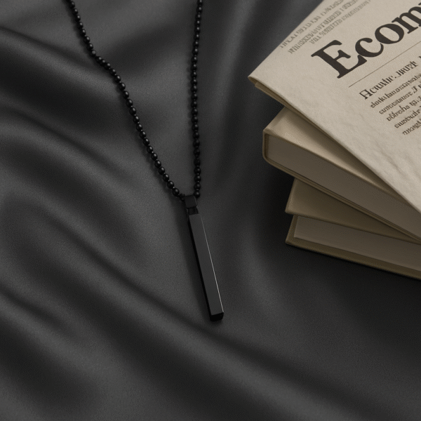 BLACK BAR PENDANT - Image 2