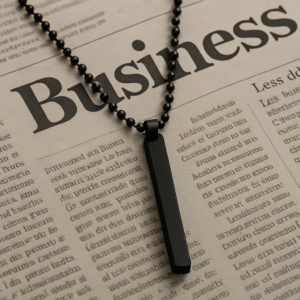 BLACK BAR PENDANT